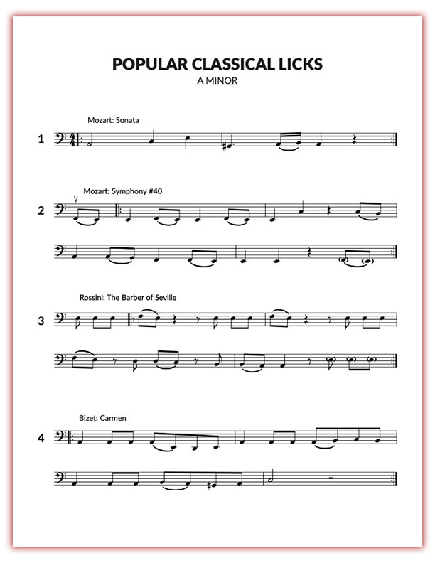 Hip Hop Cello Etudes Patterns & Licks